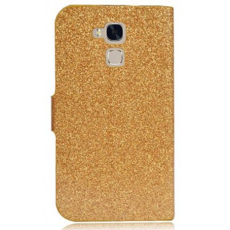 Huawei Honor 7 Lite kullan värinen glitter kansikotelo