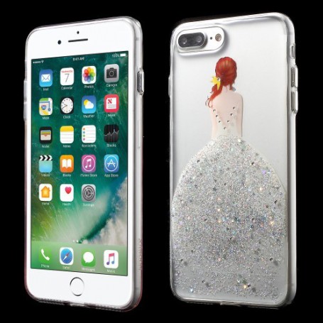 Apple iPhone 7 plus hopea mekko kuoret.