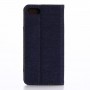 iPhone 7 tumman sininen farkkukangas puhelinlompakko