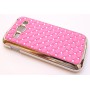 Galaxy Ace 3 vaaleanpunaiset luksus kuoret