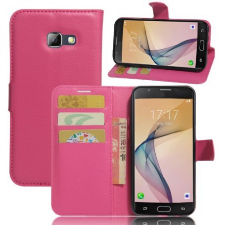 Samsung Galaxy A5 2017 pinkki puhelinlompakko