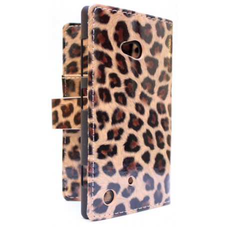 Lumia 720 leopardi puhelinlompakko