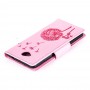 Lumia 650 vaaleanpunainen puhelinlompakko