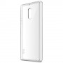 Nokia 6 läpinäkyvä silikonisuojus ja suojakalvo.