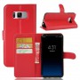 Samsung Galaxy S8 punainen puhelinlompakko