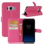 Samsung Galaxy S8 pinkki puhelinlompakko
