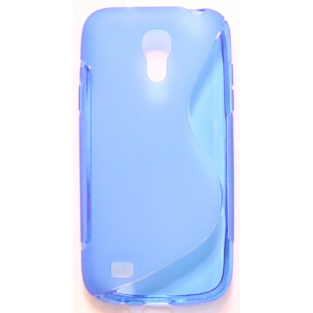Galaxy S4 Mini sininen silikonisuojus.