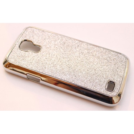 Galaxy S4 Mini hopea glitter suojakuori.
