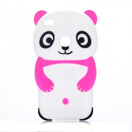 Huawei Honor 8 Lite pinkki panda silikonisuojus.