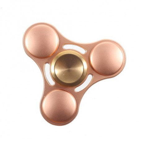 Ruusukulta titaaninen tri-spinner stressilelu.