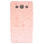Galaxy S3 vaaleanpunainen kuviollinen kansikotelo.