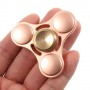 Ruusukulta titaaninen tri-spinner stressilelu.