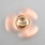 Ruusukulta titaaninen tri-spinner stressilelu.