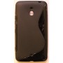 Lumia 1320 musta silikonisuojus.