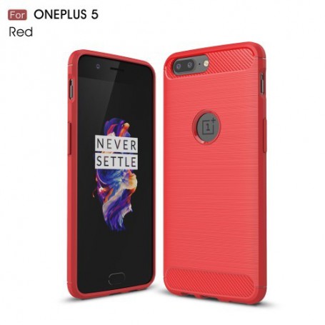 OnePlus 5 punainen suojakuori.