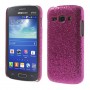 Galaxy ace 3 hot pink glitter suojakuori.