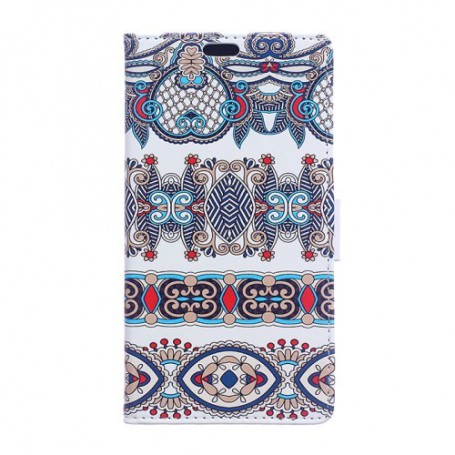 Huawei Honor 9 kukkakuvio puhelinlompakko
