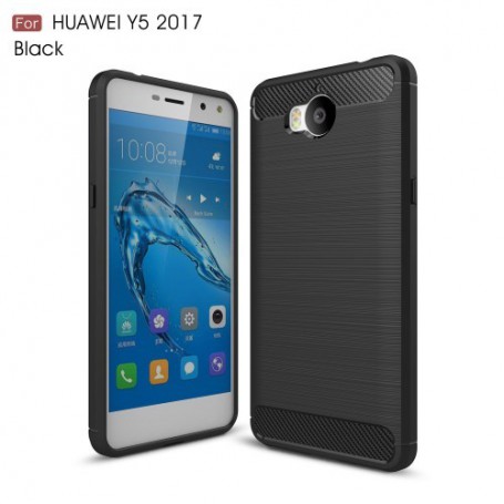 Huawei Y6 2017 musta suojakuori.