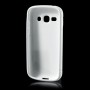 Galaxy ace 3 valkoinen silikonisuojus.