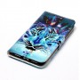 Huawei Honor 8 Lite sininen tiikeri puhelinlompakko