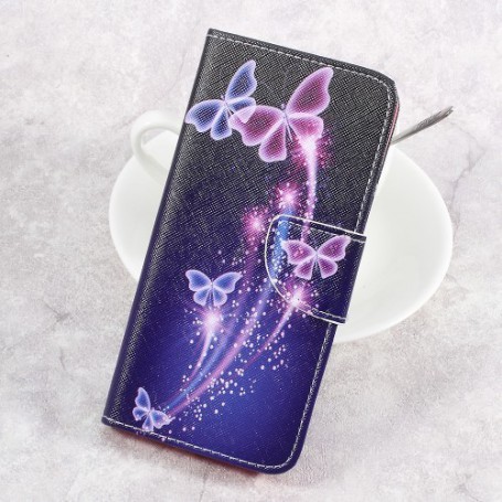 Samsung Galaxy S8 hohtavat perhoset puhelinlompakko