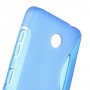 Lumia 630 sininen silikonisuojus.