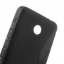 Lumia 630 musta silikonisuojus.