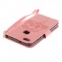 Huawei P10 Lite vaaleanpunainen panda puhelinlompakko