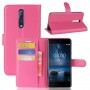 Nokia 8 pinkki puhelinlompakko