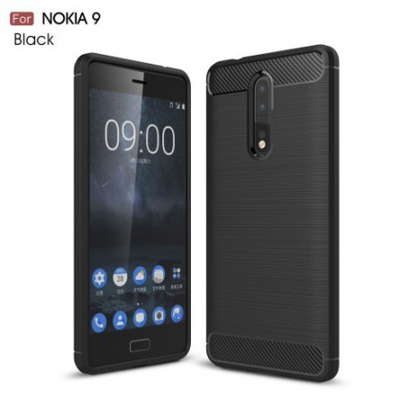 Nokia 8 musta suojakuori.