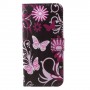 Nokia 5 kukkia ja perhosia puhelinlompakko