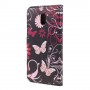Nokia 3 kukkia ja perhosia puhelinlompakko