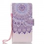 Samsung Galaxy J5 2017 violetti mandala suojakotelo