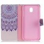 Samsung Galaxy J5 2017 violetti mandala suojakotelo