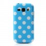 Galaxy S3 sininen polka dot suojakuori.