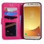 Samsung Galaxy J5 2017 roosanpunainen yksisarvinen suojakotelo