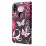 iPhone X / Xs kukkia ja perhosia suojakotelo
