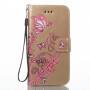 iPhone 8 plus kullanvärinen kukkia ja perhosia suojakotelo
