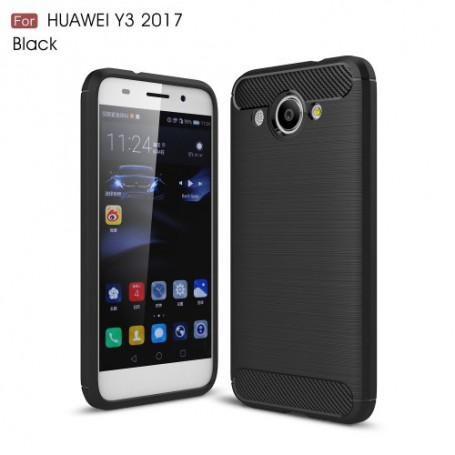 Huawei Y3 2017 musta suojakuori