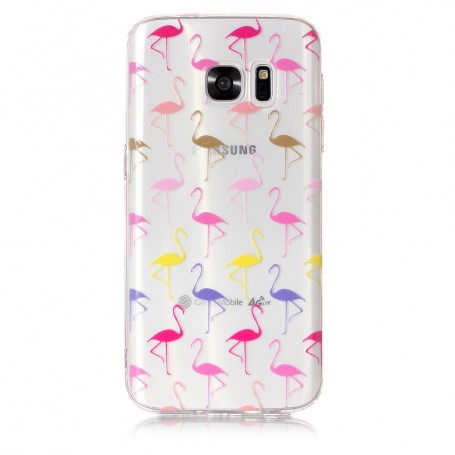 Samsung Galaxy S7 flamingot suojakuori.