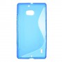 Lumia 930 sininen silikonisuojus.