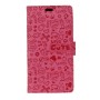 Nokia 2 pinkki kuvioitu suojakotelo – lompakkokotelo tyylikkäästi esillä