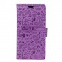 Nokia 2 violetti kuvioitu suojakotelo