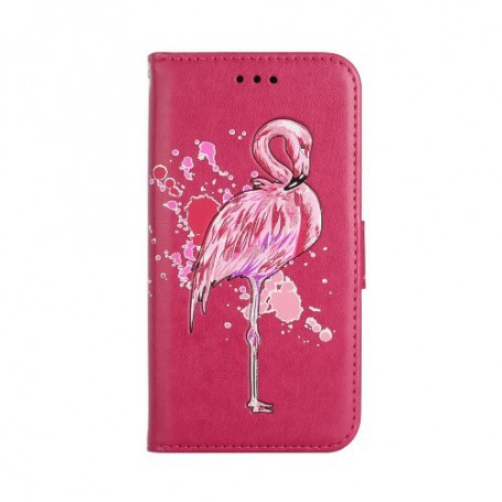 Huawei Honor 8 Lite hot pink flamingo suojakotelo
