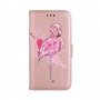 Samsung Galaxy J5 2017 vaaleanpunainen flamingo suojakotelo