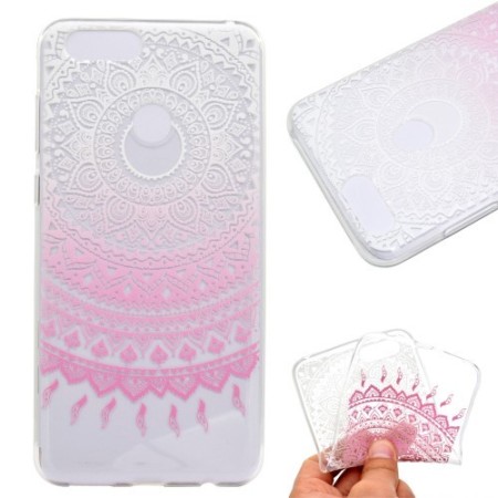 Huawei P9 Lite Mini vaaleanpunainen lootuskukka suojakuori. – suojaa ja tyyliä samassa kuoressa
