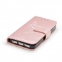 Apple iPhone SE ruusukulta flamingo puhelinlompakko