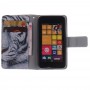Nokia Lumia 530 valkotiikeri suojakotelo