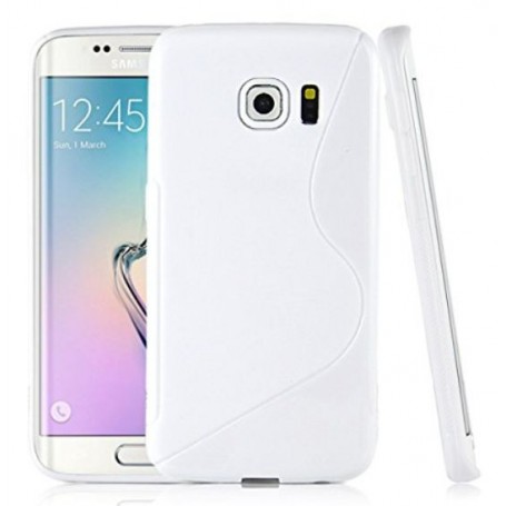 Samsung Galaxy S6 Edge valkoinen suojakuori