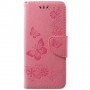 Samsung Galaxy S9 vaaleanpunaiset kukat suojakotelo